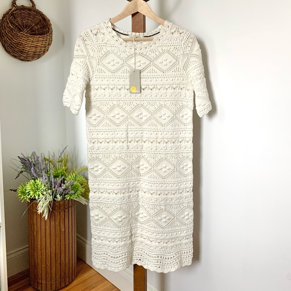 Boden Claudia Textured Knitted Dress - Picture 5 of 15